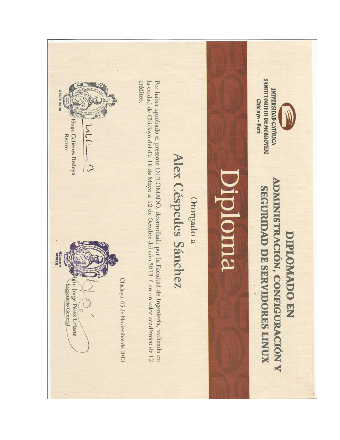 Diplomado de administración y seguridad en Linux